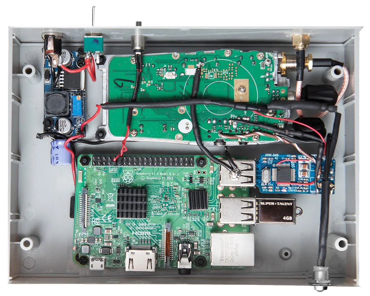 Node 6654 Mk1 Using Raspberry Pi 3B & Baofeng BF666